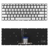 L53785-XXX gy&aacute;ri &uacute;j, US h&aacute;tt&eacute;rvil&aacute;g&iacute;t&aacute;sos laptop billentyűzet, keret n&eacute;lk&uuml;l