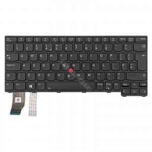 5N21A21906 gy&aacute;ri &uacute;j, angol fekete h&aacute;tt&eacute;rvil&aacute;g&iacute;t&aacute;sos laptop billentyűzet