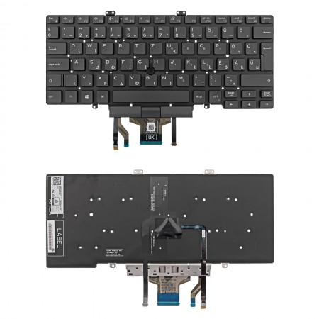 KC72T gyári új magyar háttérvilágításos laptop billentyűzet, keret nélkül