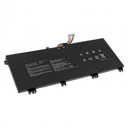 B41N1711 15.2V 4150mAh 63Wh akkumulátor (Hosszabb kábelhossz)