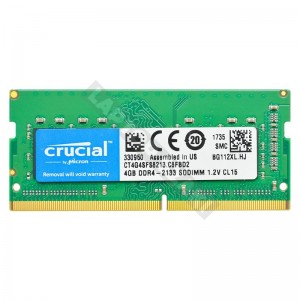 Crucial 4GB DDR4 2133MHz használt notebook memória