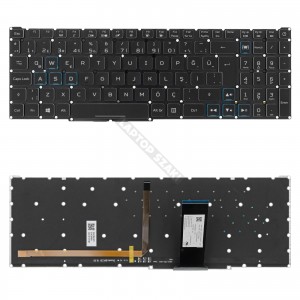 6B.Q5PN4.016 gy&aacute;ri &uacute;j, fekete t&ouml;r&ouml;k laptop billentyűzet, keret n&eacute;lk&uuml;l