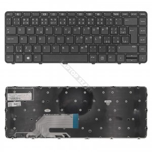 840791-271 gyári új, fekete szlovák laptop billentyűzet