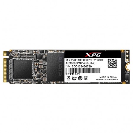 ADATA XPG SX6000 256GB SSD M.2 meghajtó XPG SX6000 Pro Series (ASX6000PNP-256GT-C)
