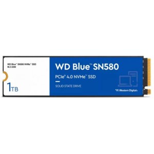 WD Blue SN580 1TB  M.2 NVMe SSD meghajtó (WDS100T3B0E)