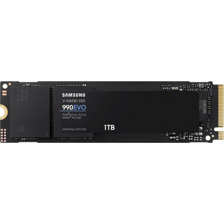 Samsung 990 EVO 1TB M.2 NVMe SSD meghajtó (MZ-V9E1T0BW)