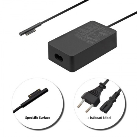 Microsoft 15V 8A (127W) Surface töltő