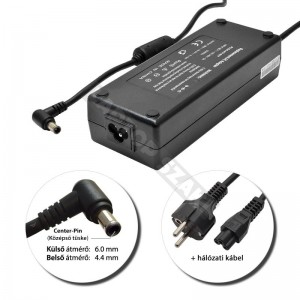 Sony 19.5V 7.7A (150W) ut&aacute;ngy&aacute;rtott &uacute;j t&ouml;ltő