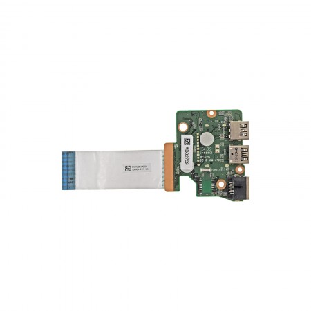 833141-001 USB, LAN és kártya olvasó panel + kábel