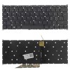 6B.GQRN5.015 gy&aacute;ri &uacute;j sv&aacute;jci h&aacute;tt&eacute;rvil&aacute;g&iacute;tott laptop billentyűzet, keret n&eacute;lk&uuml;l