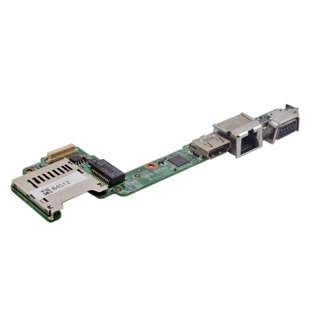 607-1351O-01S használt SD kártyaolvasó + LAN + VGA + HDMI panel