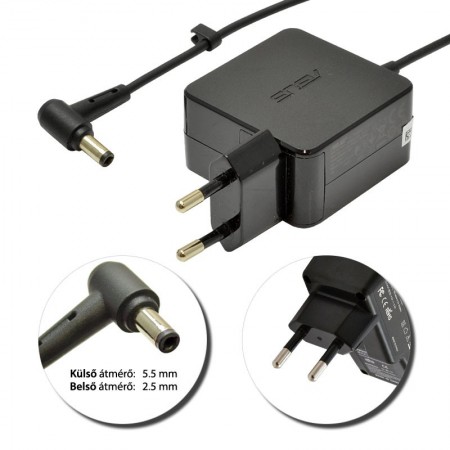 Asus 19V 1.75A (33W) 5.5x2.5mm gyári töltő