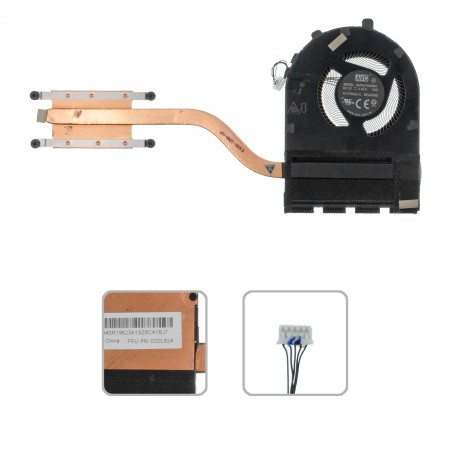 02DL824 használt komplett hűtés (5V)