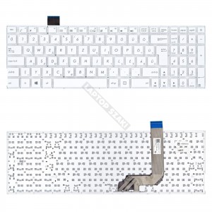 0KN1-262HU12 haszn&aacute;lt magyar, feh&eacute;r laptop billentyűzet, keret n&eacute;lk&uuml;l