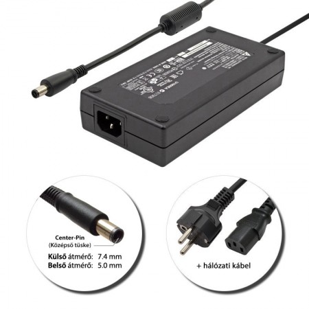Acer 19.5V 9.23A (180W) 7.4x5mm gyári új töltő