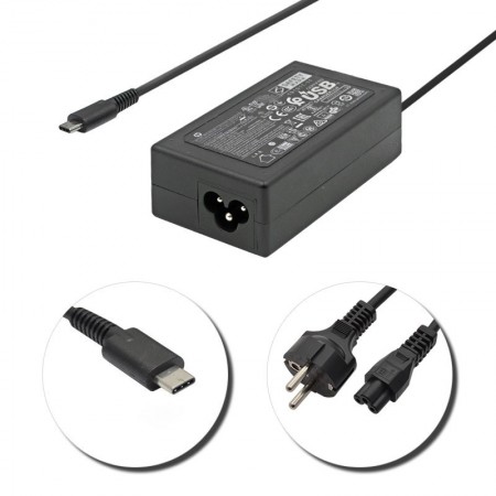 HP 20V 2.25A / 15V 3A / 12V 3A / 9V 3A / 5V 3A (45W) USB-C (Type-C) gyári új töltő