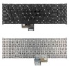 6B.HHRN2.001 használt angol fekete laptop billentyűzet, keret nélkül