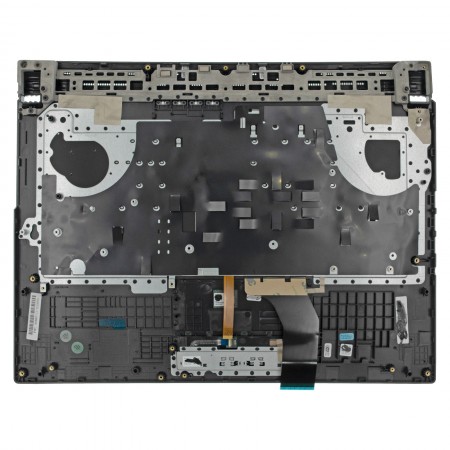 90NR01I3-R30HU0 gyári új magyar fekete 4 zónás RGB háttérvilágításos laptop billentyűzet + Touchpad megvilágítás