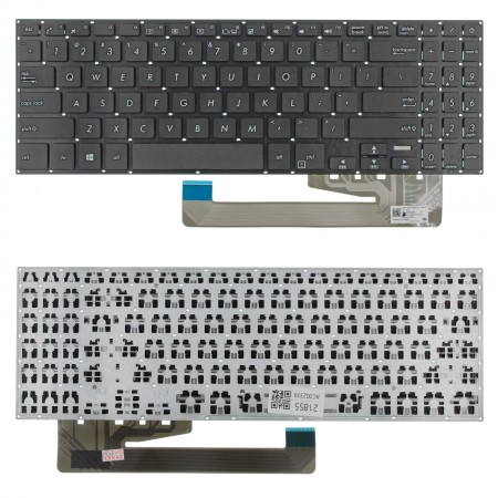 90NB0IP1-R32US0 gyári új US angol laptop billentyűzet, keret nélkül