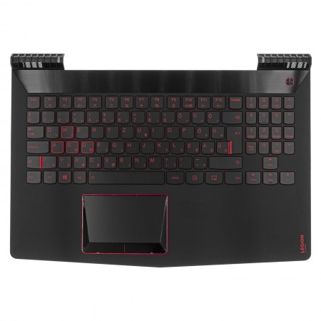 5CB0N00284 gyári új magyar háttérvilágításos fekete - piros laptop billentyűzet