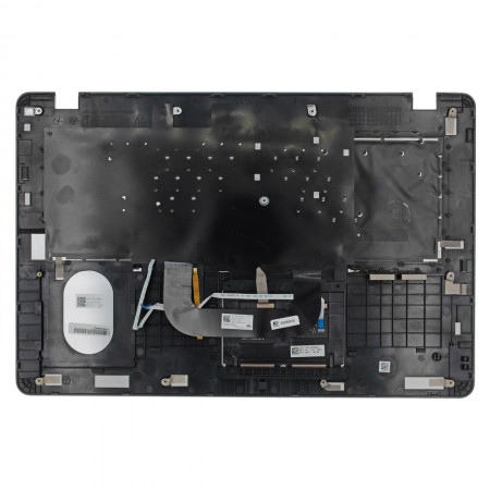 0KNB0-6601HU00 használt, fekete magyar billentyűzet + ezüst felső fedél