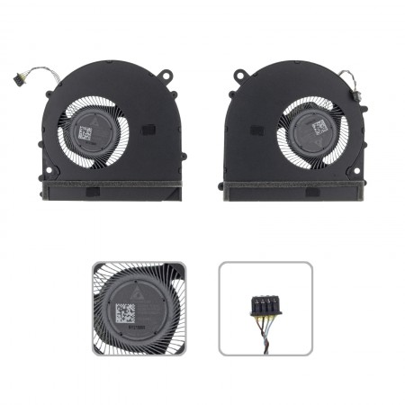 0W0J86 gyári új hűtés, ventilátor (5V)