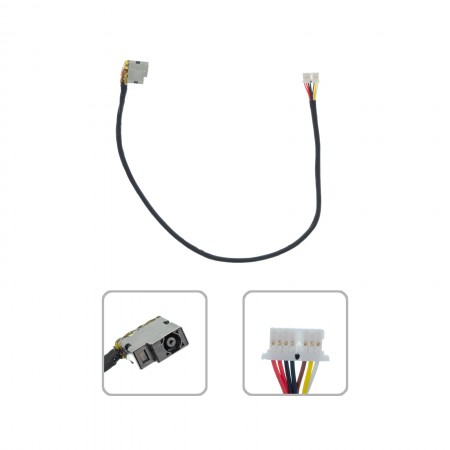 M50400-001 gyári új DC tápcsatlakozó + kábel