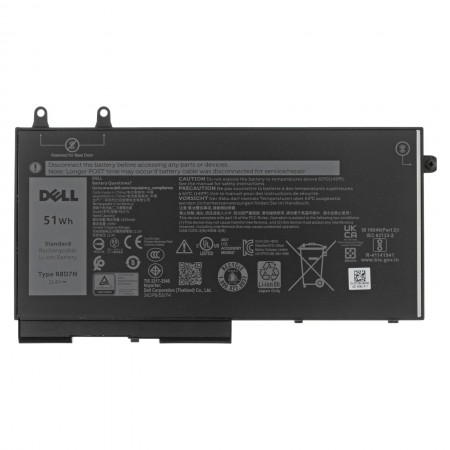 R8D7N 11.4V 4255mAh 51Wh gyári új akkumulátor