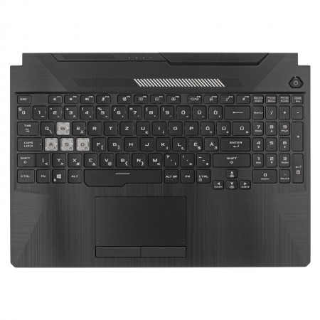 90NR05V6-R31HU0 gyári új magyar háttérvilágításos laptop billentyűzet + felső fedél