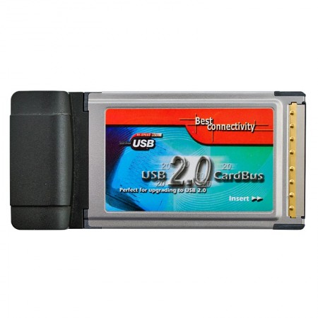 FG-CU2102-2-B1 használt PCMCIA USB 2.0 bővítőkártya