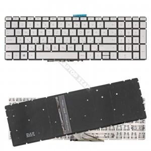 L60341-211 gy&aacute;ri &uacute;j magyar h&aacute;tt&eacute;rvil&aacute;g&iacute;t&aacute;sos laptop billentyűzet, keret n&eacute;lk&uuml;l