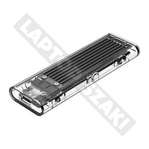 Orico M.2 NVMe k&uuml;lső SSD h&aacute;z &aacute;tl&aacute;tsz&oacute;-fekete (ORICO-TCM2-C3-BK-BP)