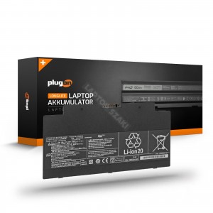 Fujitsu LifeBook A556 FMVNBP233 10.8V 4170mAh 45Wh akkumulátor (3 cellás, A+ minőség)