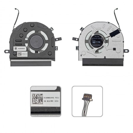 5F10N78686 gyári új hűtés, ventilátor (5V)