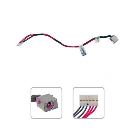 DC301010K00 használt DC tápaljzat + kábel (135W)