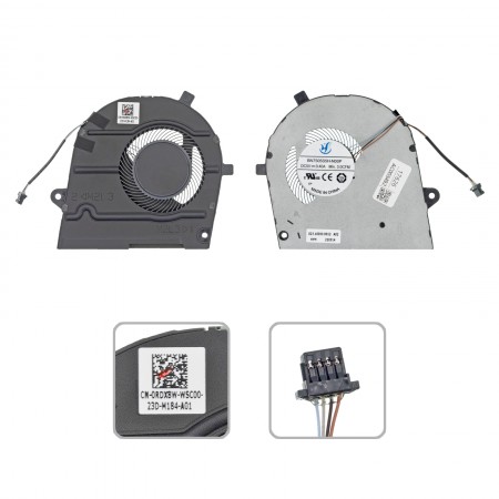 RDX8W gyári új hűtés, ventilátor