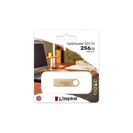Pen Drive 256GB Kingston DataTraveler SE9 (Gen 3) USB 3.2 Gen 1 (DTSE9G3/256GB)
