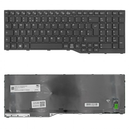 A3510 gyári új angol fekete laptop billentyűzet