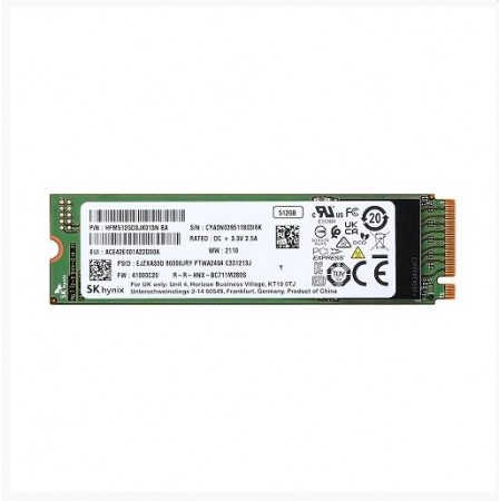 SK hynix BC711 512GB M.2 2280 PCIe NVMe használt SSD (HFM512GD3JX013N)