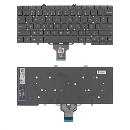 GJXGM használt, fekete UK angol laptop billentyűzet, keret nélkül