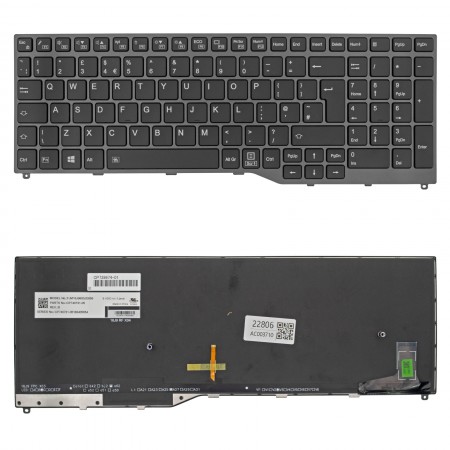 CP728674-01 gyári új angol laptop billentyűzet