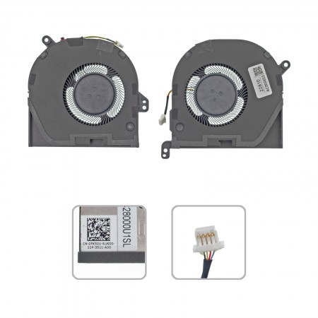 FK50V, CN1MT gyári új hűtés, ventilátor (5V) (párban)