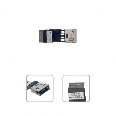 DC30100RT00 használt DC tápcsatlakozó + kábel