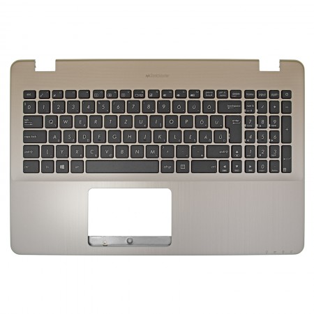 0KN1-261HU21 gyári új magyar fekete laptop billentyűzet + pezsgő színű felső fedél