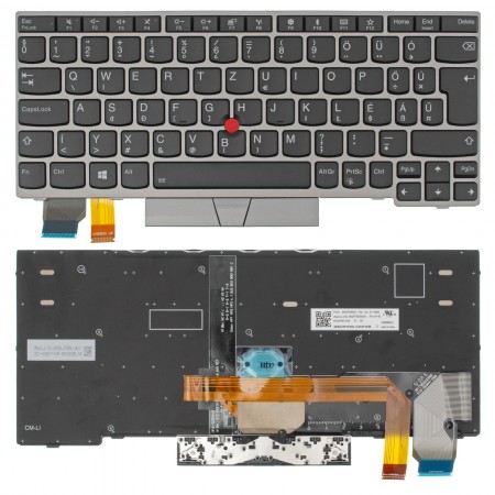 01YP055 gyári új magyar háttérvilágításos laptop billentyűzet