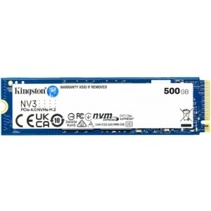 Kingston 500GB SSD M.2 NVMe NV3 meghajt&oacute; (SNV3S/500G)