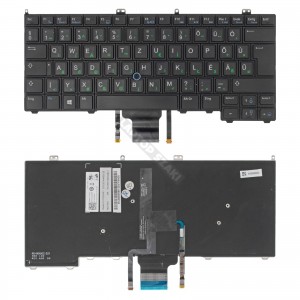 TV6P8 haszn&aacute;lt magyar&iacute;tott h&aacute;tt&eacute;rvil&aacute;g&iacute;t&aacute;sos laptop billentyűzet