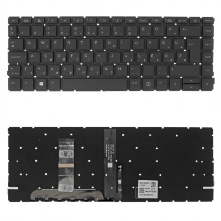 M21668-211 gyári új magyar háttérvilágításos laptop billentyűzet, keret nélkül