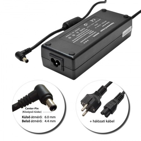 Sony 19.5V 3.9A (75W) töltő