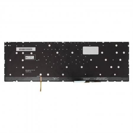 9Z.NLHBN.10Q gyári új magyar háttérvilágításos ezüst laptop billentyűzet, keret nélkül